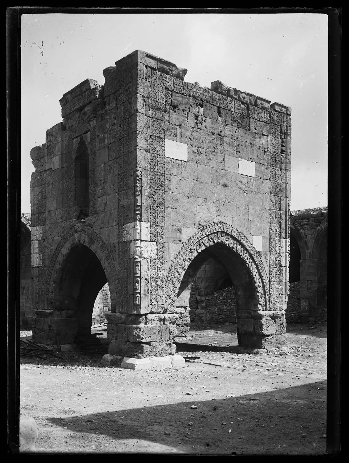 La mosquée vue du sud-est